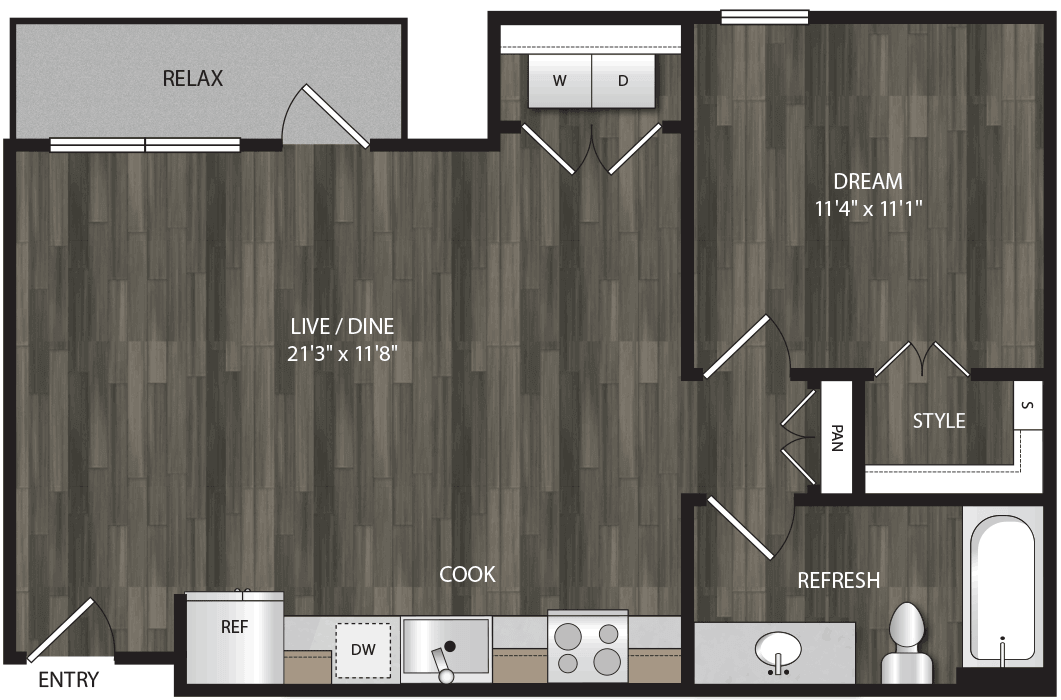 1A floorplan
